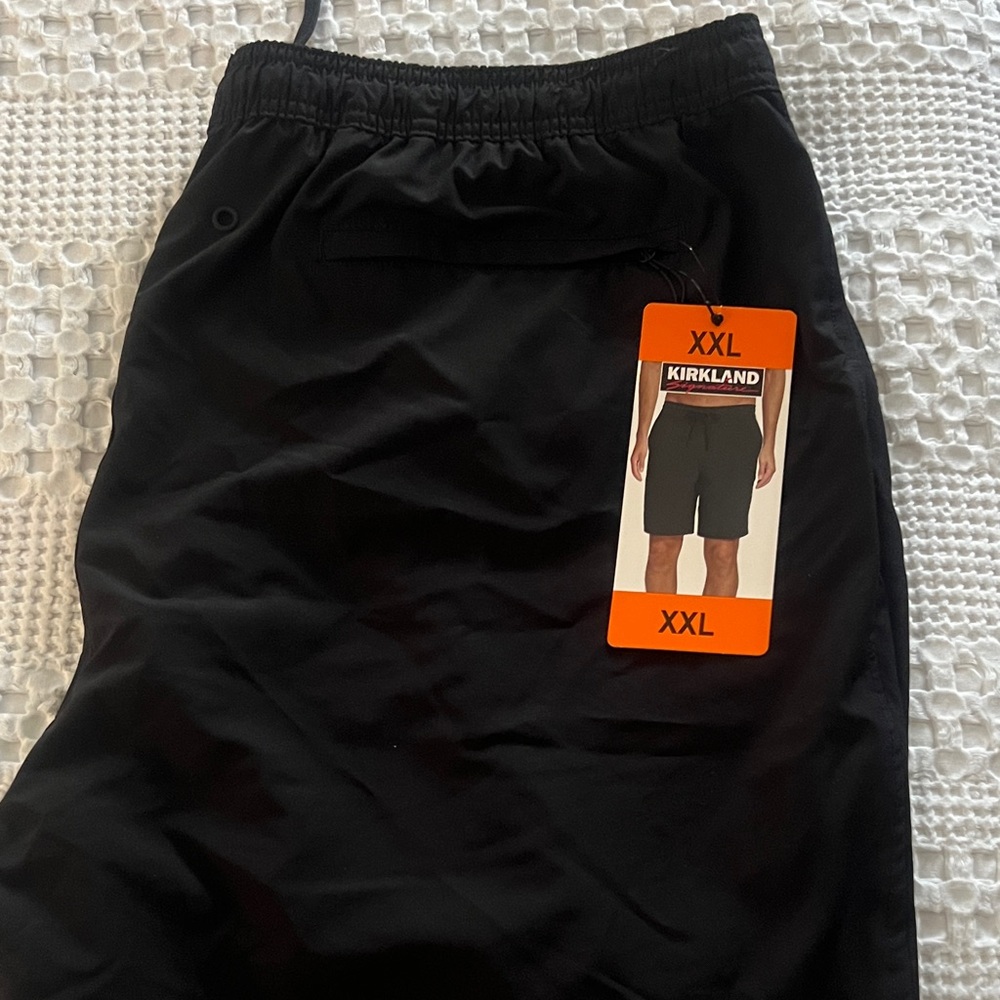 Kirkland Signature Black Swim Trunks